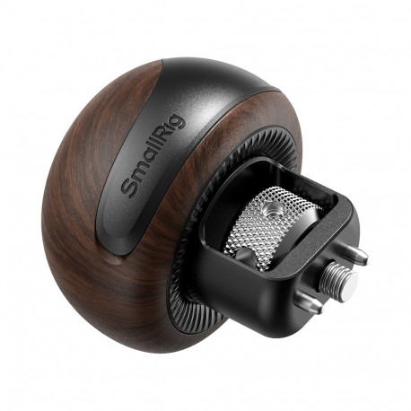 SmallRig 5926 Mini Wooden Side Handle with 1/4''-20 Locating Screw