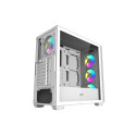 Darkflash DS900WS computer case (White) + 4 ARGB fans