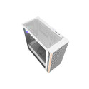 Darkflash DS900WS computer case (White) + 4 ARGB fans