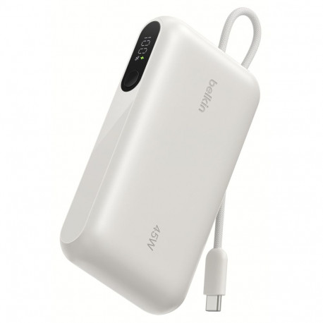 Belkin akupank BPB029hqSA BoostCharge PD45W ekraaniga 10000mAh, liivakarva