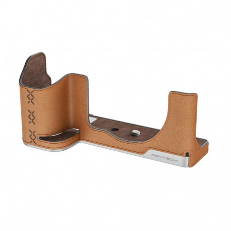 PGYTECH Leather Camera Case (For FUJIFILM X M5 Clay Brown)