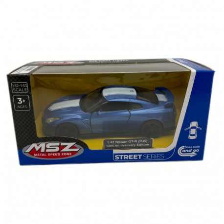 MSZ Die-cast model Nissan GT-R (R35), scale 1:42