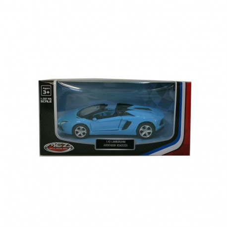 MSZ metallist mudelauto Lamborghini Aventador Roadster, skaala 1:43