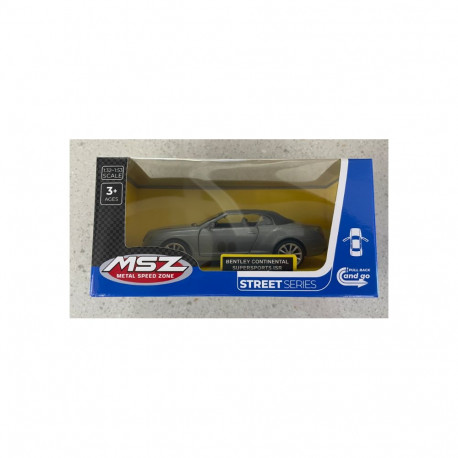 MSZ metallist mudelauto Bentley Continental Supersports ISR, skaala 1:43