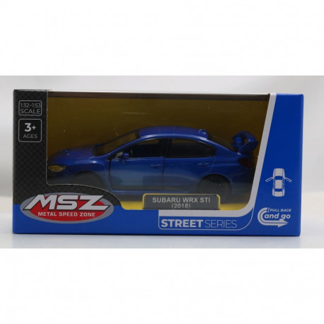 MSZ Die-cast model Subaru WRX STI, scale 1:40
