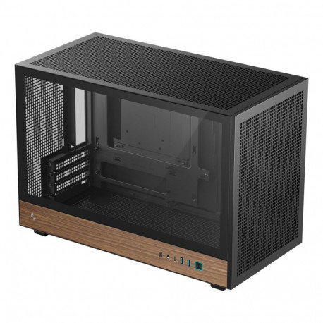 DeepCool mikrotornikorpus CH260 WOOD, must, puit