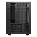 DeepCool CH260 WOOD Micro Tower Black, Wood