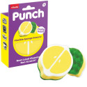 Vileda Punch Flexible Sponge, Lemon, 1 pc.