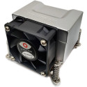 Inter-Tech Q-5 Processor Heatsink/Radiator 6 cm Black, Silver 1 pc(s)