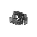 Computer Case - DeepCool CH260 Micro Tower Mini-ATX, 3 Fans Support, Black