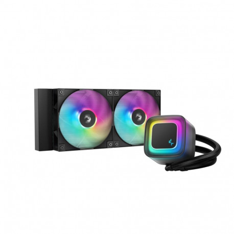 CPU Cooler - DeepCool LE240 V2 12cm AIO Liquid Cooler 3400 RPM 31.6 dB Black