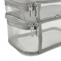 Toiletry bag, grey