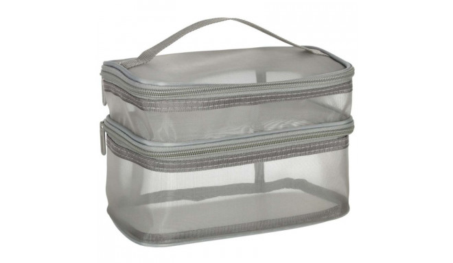 Toiletry bag, grey