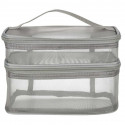 Toiletry bag, grey