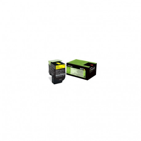 Lexmark 802Y toner cartridge 1 pc(s) Original Yellow