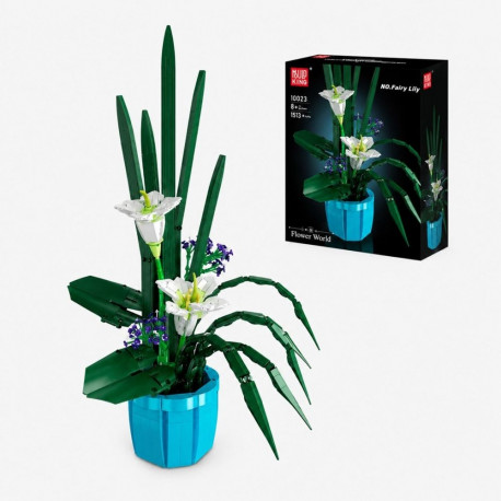 Mould King klotsikomplekt 10023 Fairy Lily Bouquet 1513 tükki