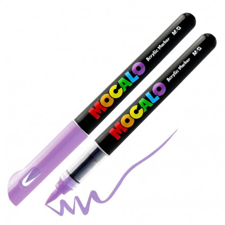 M&G Mocalo akrüülmarker pintselotsaga - Lavender 804