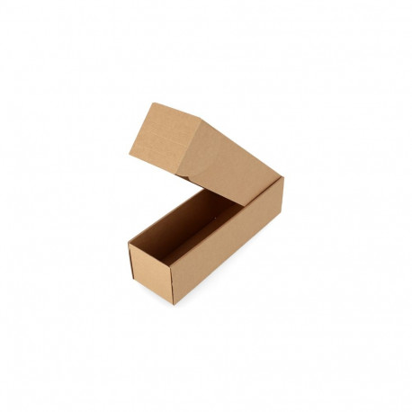 Kiirsuletav karp ilma aknata (pudelile) 90 x 340 x 90 mm, pruuni värvi (2 tk)