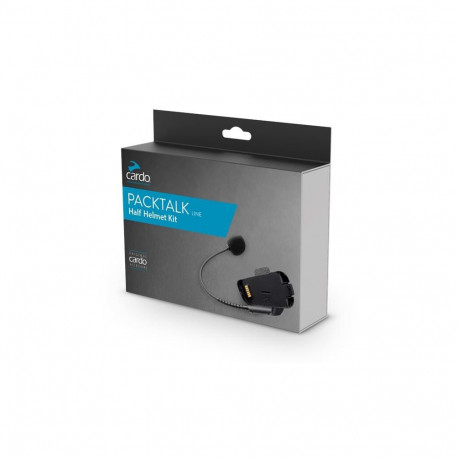 Cardo PackTalk Half Helmet Kit