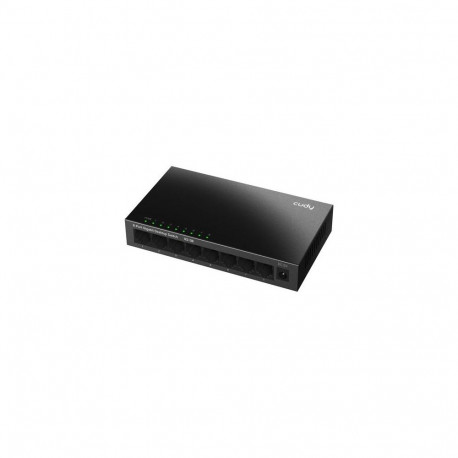 Cudy GS108 network switch Unmanaged Gigabit Ethernet (10/100/1000) Black
