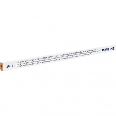Proline puusepa pliiats, valge