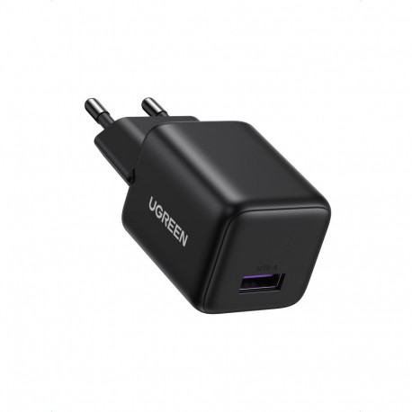 Wall Charger GaN 18W USB-A QC3.0, Grey