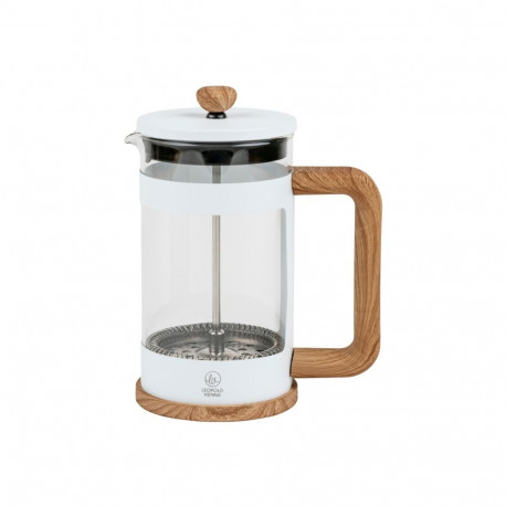 Leopold Vienna kohvi- ja teevalmistaja Franca 600ml, valge
