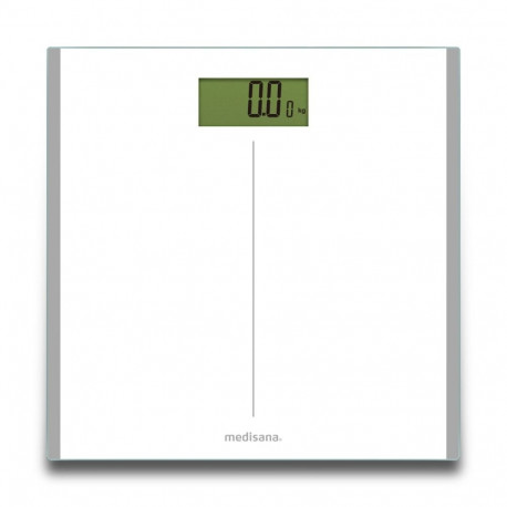 Digital Scale - Medisana PS 510 180kg Capacity, 50g Accuracy, Glass White