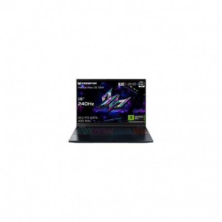 Acer sülearvuti Predator Helios Neo 16S AI PHN16S-71-95J5 16" OLED WQXGA 240Hz Intel Core Ultra 9 27