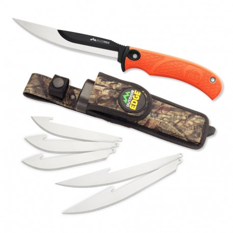 Outdoor Edge nuga RazorMax, oranž, blisterpakend