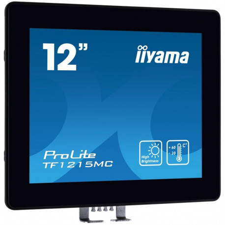 Iiyama arvutimonitor TF1215MC-B1 30.7cm (12.1") 1024 x 768 LCD puuteekraaniga, must
