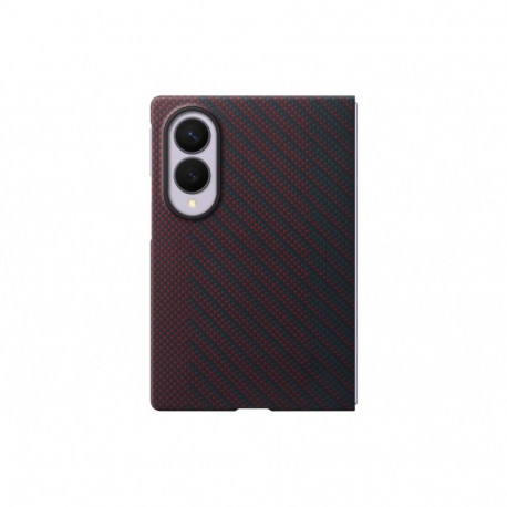 Carbon Magnet ümbris KF971SRE Samsung Galaxy Fold 8, punane
