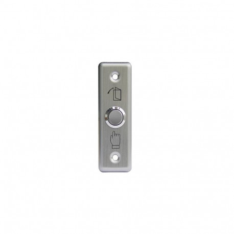Access Control Button - HiSmart Exit Button, Stainless Steel, -10°C To 55°C