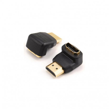 Sbox AD.HDMI-F/M-90/R HDMI M.->HDMI F.90