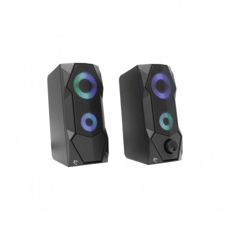 White Shark FLOW GSP-634 2.0, Black With RGB