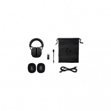 Logitech G PRO X LightSpeed Wireless Gaming Headset, Black