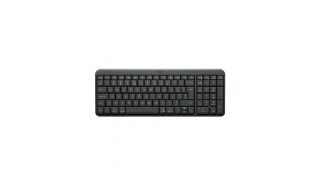 Logitech K250 Compact Wireless Keyboard, Bluetooth, US Int, Graphite