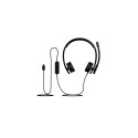 Logitech H570e Stereo MS Teams Wired Headset USB-C, Black