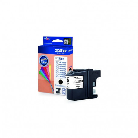 Brother LC223 (LC223BK) Ink Cartridge, Black