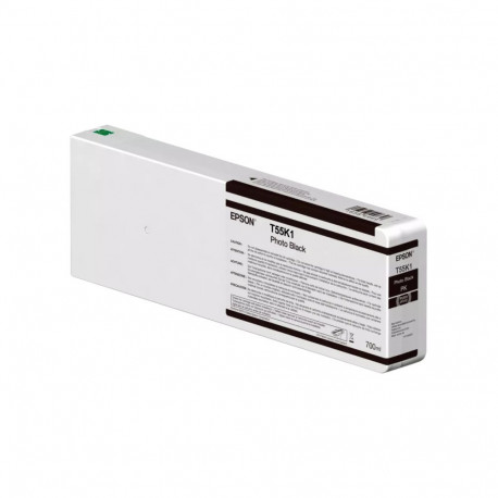 Epson T55K1 (C13T55K100) Ink Cartridge, Photo Black