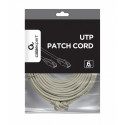 Patchcord cat.6 UTP 20m gray