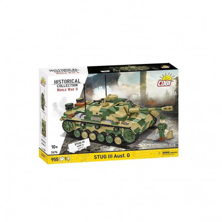 StuG III Ausf. G Building Blocks Set - 955 Pieces