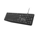 Keyboard Nautilus US slim black