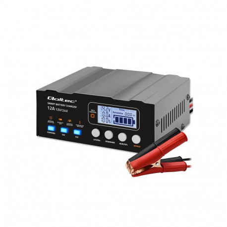Mikroprotsessor-laadija 12V 12.6V 24V LCD