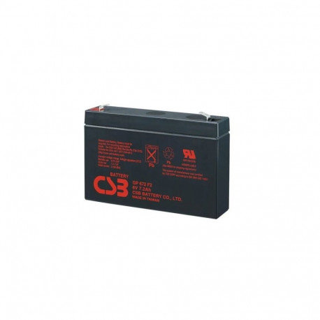 Battery GP672 F2 6V 7.2Ah