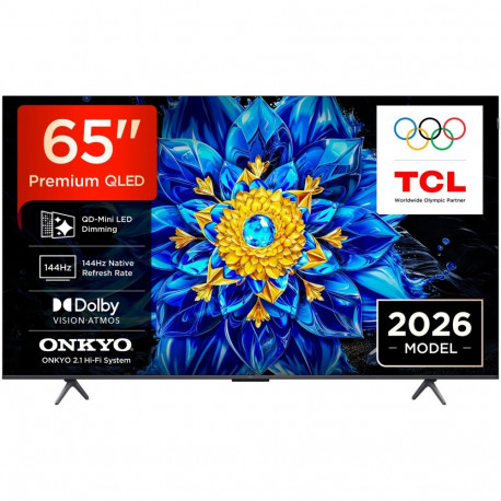 TCL P8L 65P8L TV 165.1 cm (65") 4K Ultra HD Smart TV Wi-Fi Black 450 cd/m²