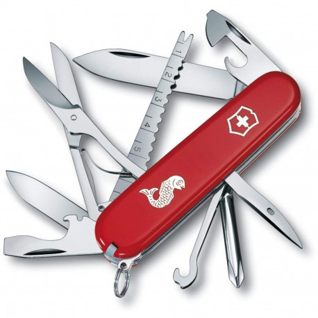 Victorinox taskunuga V-1.47 33.72 Fisherman, punane