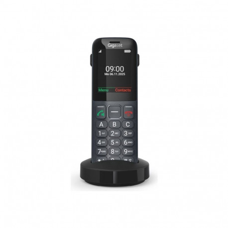Gigaset telefon Comfort 600 SIM 6.1cm (2.4") 118g, must, hall