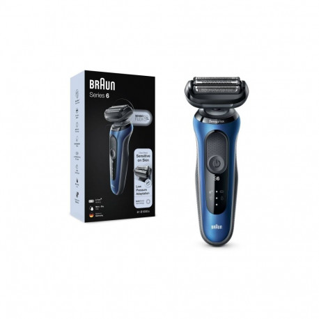 Braun fooliumiga raseerija Series 6 61-B1000s, must, sinine
