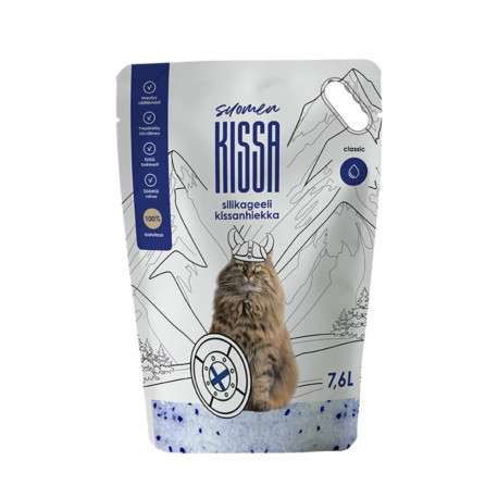 Suomen Kissa unscented silica gel cat litter 7,6L